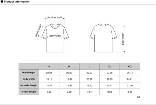 Shirt Tama Shirt TAMT004XL Unisex Black XL - 11