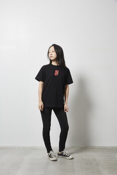 T-Shirt Tama T-Shirt TAMT006S Unisex Black S - 10