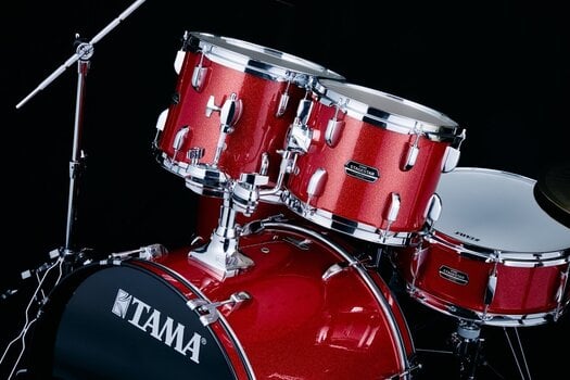Akustická bicí souprava Tama ST52H5-CDS Candy Red Sparkle - 9