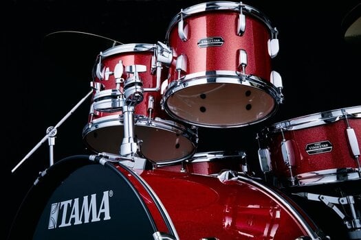 Akustická bicí souprava Tama ST52H5-CDS Candy Red Sparkle - 10
