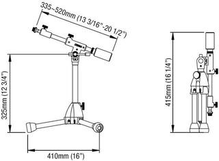 Microphone Boom Stand Tama MS734ELBK Microphone Boom Stand - 1