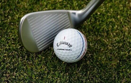 Golfový míček Callaway Chrome Tour White Golf Balls Triple Track 3 Pack - 9