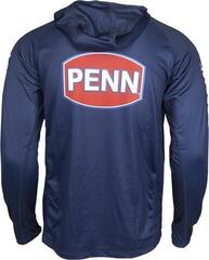 T-Shirt Penn Pro Hooded Jersey Marine Blue - 1