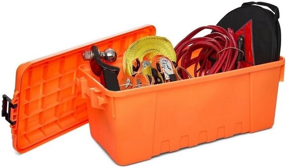 Horgászdoboz Plano Sportsman's Trunk Medium Blaze Orange Horgászdoboz - 4