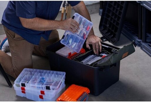 Angelbox Plano Sportsman's Trunk Small Blaze Orange Angelbox - 5