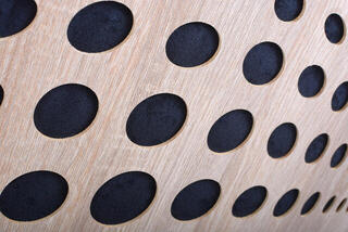 Chłonny panel z drewna Mega Acoustic FiberPro 60 Acou Sphere Natural Chłonny panel z drewna - 1