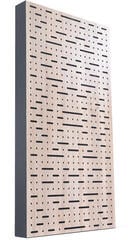 Chłonny panel z drewna Mega Acoustic FiberPro 120 Binary Bean Natural Chłonny panel z drewna - 1