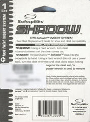 Cipő kiegészítő Softspikes Shadow Fast Twist Spikes Fast Twist - 1