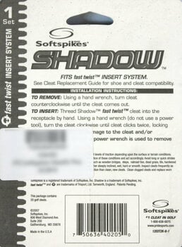 Cipő kiegészítő Softspikes Softspikes Shadow Fast Twist - 2