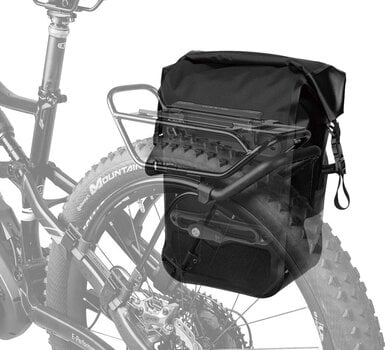 Saco para bicicletas Topeak Pannier DryBag Black 20 L - 4