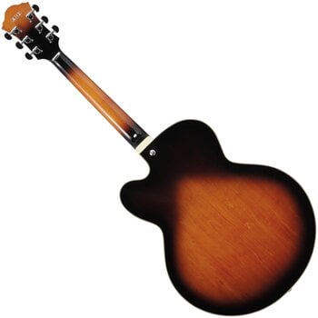 Semi-akoestische gitaar Ibanez AF75-VSB Vintage Sunburst - 2