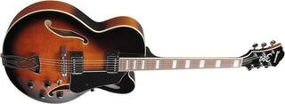 Poolakustiline kitarr Ibanez AF75-VSB Vintage Sunburst Poolakustiline kitarr - 2