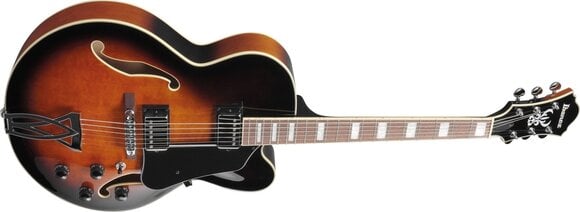 Semi-Acoustic Guitar Ibanez AF75-VSB Vintage Sunburst - 3