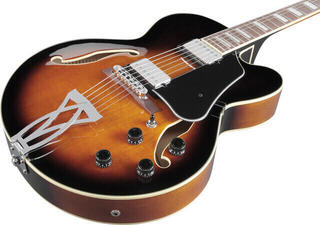 Poolakustiline kitarr Ibanez AF75-VSB Vintage Sunburst Poolakustiline kitarr - 3