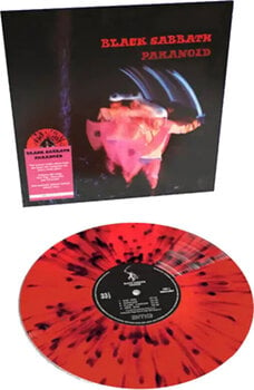 Vinylplade Black Sabbath - Paranoid (Red / Black Splatter) (Rsd 2024) (LP) - 2