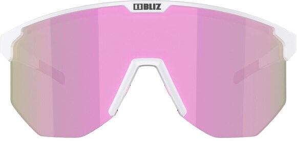 Cyklistické brýle Bliz Hero 52310-04 Matt White/Brown w Pink Multi Cyklistické brýle - 2