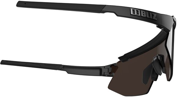 Колоездене очила Bliz Breeze 52202-11 Matt Black/Polarized Brown w Silver Mirror + Spare Lens Orange Колоездене очила - 5