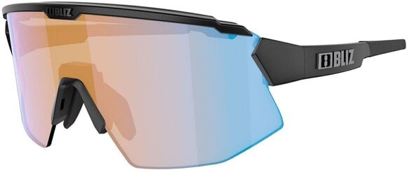 Cycling Glasses Bliz Breeze 52102-13N Matt Black/Nano Optics Nordic Ligh Coral Orange w Blue Multi Cycling Glasses - 3