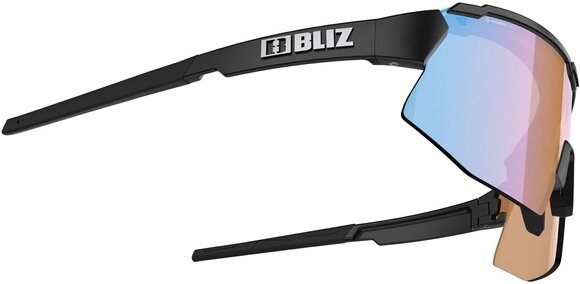 Cycling Glasses Bliz Breeze 52102-13N Matt Black/Nano Optics Nordic Ligh Coral Orange w Blue Multi Cycling Glasses - 4