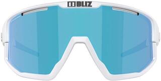Sport Glasses Bliz Fusion 52305-03P Matt White/Shiny White Jawbone/Nano Optics Photochromic Brown w Blue Multi Sport Glasses - 1