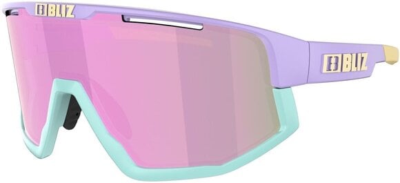 Cycling Glasses Bliz Fusion Small 52413-34 Matt Pastel Purple/Brown w Pink Multi Cycling Glasses - 3