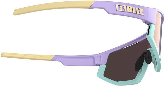 Cykelbriller Bliz Fusion Small 52413-34 Matt Pastel Purple/Brown w Pink Multi Cykelbriller - 5