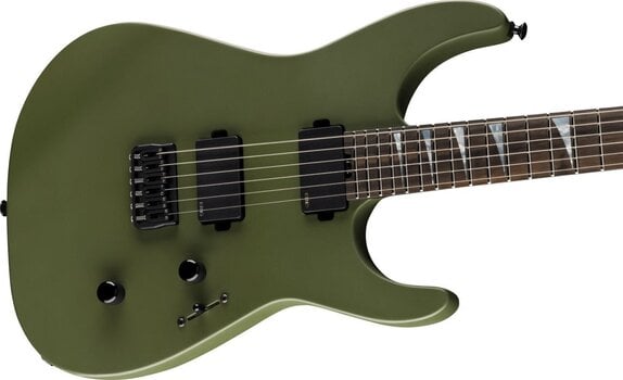 Elektrisk gitarr Jackson American Series Soloist SL2 HT EB Matte Army Drab - 4