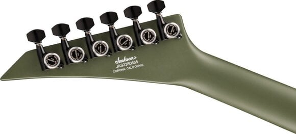 Elektrisk gitarr Jackson American Series Soloist SL2 HT EB Matte Army Drab - 6