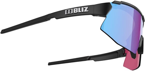 Cyklistické brýle Bliz Breeze Small 52212-14N Matt Black/Nano Optics Nordic Light Begonia - Violet w Blue Multi Cyklistické brýle - 4
