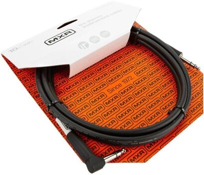 Kabel instrumentalny Dunlop MXR DCIST10R TRS Cable 10ft Czarny 3 m Prosty - Kątowy - 3