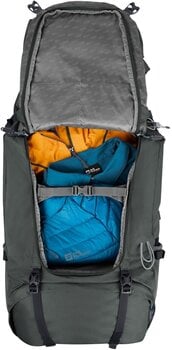 Outdoor Backpack Jack Wolfskin Denali 75+10 Men Slate Green M-XL Outdoor Backpack - 3