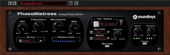 Programski FX procesor z vtičnikom SoundToys PhaseMistress 5 (Digitalni izdelek) - 2