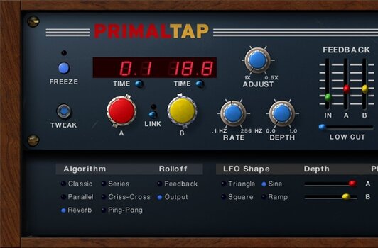 Студио софтуер Plug-In ефект SoundToys PrimalTap 5 (Дигитален продукт) - 2
