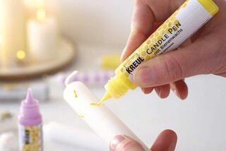 Huopakynä Kreul Candle Pen Set Mustepatruuna 4 kpl - 2