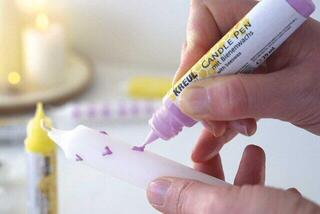 Filzstift Kreul Candle Pen Bee Happy Set Tintenpatrone 6 Stck - 2