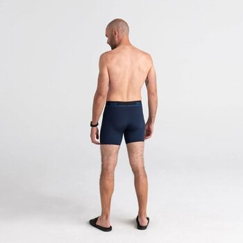 Fitness Underwear SAXX Kinetic Boxer Brief Navy/City Blue XS Fitness Underwear - 4