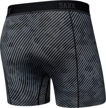 Fitness spodní prádlo SAXX Kinetic Boxer Brief Optic Camo/Black XS Fitness spodní prádlo - 2