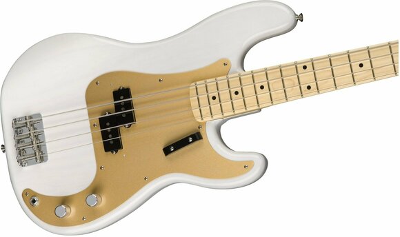 4-string Bassguitar Fender American Original ‘50s Precision Bass MN White Blonde - 3