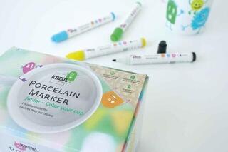 Felt-Tip Pen Kreul Porcelain Marker medium Junior Set Set of Ceramic Marker - 2