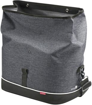 Kolesarske torbe KLICKfix Rackpack City Grey/Black 8 L - 2
