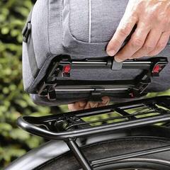 Bicycle bag KLICKfix Rackpack City Rack Bag Grey/Black 8 L - 4