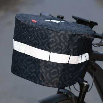 Cyklistická taška KLICKfix Rain Cover Black M - 2
