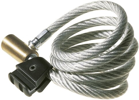Serrature per bici KLICKfix Cable Lock Holder Saddle Adapter Black/Red - 3