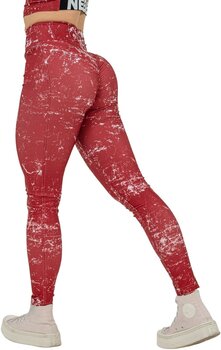 Fitness nohavice Nebbia Workout Leggings Rough Girl Red XS Fitness nohavice - 2