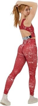 Fitness-bukser Nebbia Workout Leggings Rough Girl Red L Fitness-bukser - 4