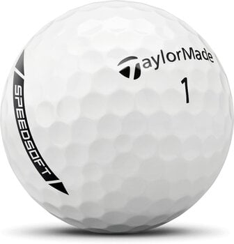 Nova loptica za golf TaylorMade Speed Soft Golf Balls White - 5