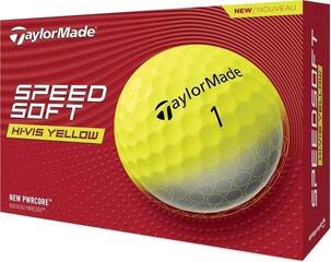 Golf žogice TaylorMade Speed Soft Yellow Golf žogice - 2