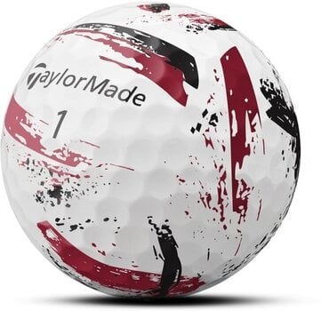 Golf Balls TaylorMade Speed Soft Golf Balls Ink Red - 5