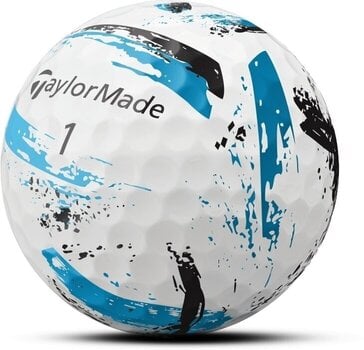 Нова топка за голф TaylorMade Speed Soft Golf Balls Ink Blue - 4