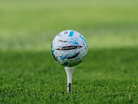 Golf žogice TaylorMade Speed Soft Golf Balls Ink Blue - 12